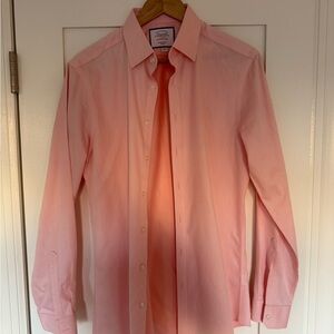 Charles Tyrwhitt Light Pink Dress Shirt